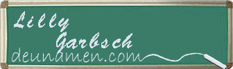 Lilly Garbsch Visitenkarte